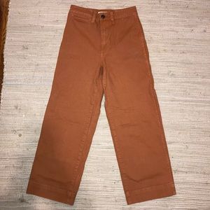madewell emmett pant size 25